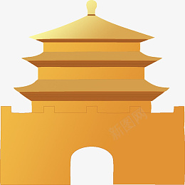 古城钟楼渐变矢量图png免抠素材_88icon https://88icon.com 钟楼 卡通 渐变 矢量图