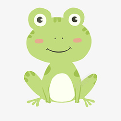 动物青蛙绿色素材