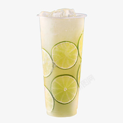 青柠檬夏天夏季饮料饮品冰饮素材