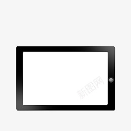 IPAD平板电脑png免抠素材_88icon https://88icon.com 免抠素材 平板电脑 平板 苹果 黑色