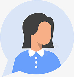 矢量气泡头像png免抠素材_88icon https://88icon.com 矢量 气泡 头像 女