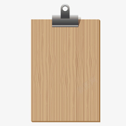 题板矢量商务木质题板高清图片
