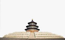 中国著名建筑物天坛素材