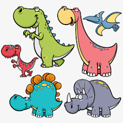 卡通剑龙卡通的恐龙可爱高清图片