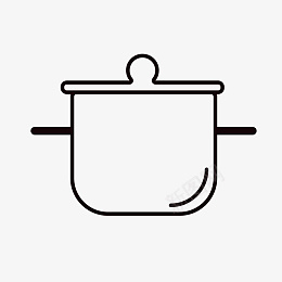 锅厨具厨房用品炖锅图标