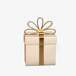 金色质感礼物盒png免抠素材_88icon https://88icon.com 金色 质感 礼物盒 礼盒