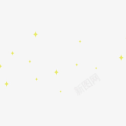黄色四角星唯美闪亮星星png免抠素材_88icon https://88icon.com 梦幻的星空 耀眼的星星 亮晶晶 四角星 唯美 星星 星空 闪亮 黄色