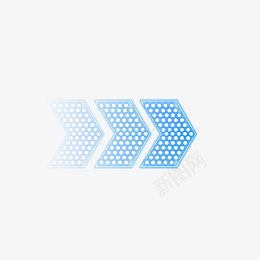 霓虹灯箭头科技感箭头psd免抠素材_88icon https://88icon.com 光 箭头 橙 白点 霓虹灯箭头