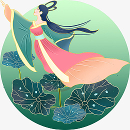 中秋节月亮奔月嫦娥png免抠素材_88icon https://88icon.com 中秋节 月亮 奔月 嫦娥