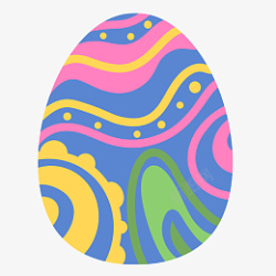 彩绘鸡蛋彩绘复活节彩蛋高清图片