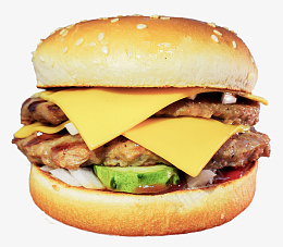 双层芝士牛肉美味汉堡png免抠素材_88icon https://88icon.com 双层 牛肉 芝士 汉堡