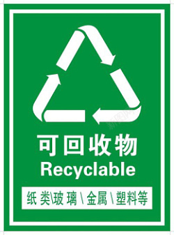 可回收物环保素材