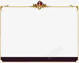 游戏边框质感高级金色png免抠素材_88icon https://88icon.com 游戏 边框 质感 立体