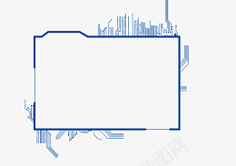 科技感线条标签元素png免抠素材_88icon https://88icon.com 科技感 线条 标签元素 标题框