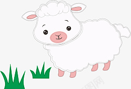 可爱的小羊羔在吃草ai免抠素材_88icon https://88icon.com 小羊 羊 羊羔 青草 可爱 小动物 绵羊 羔羊