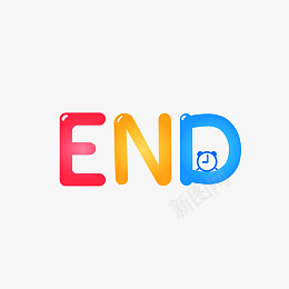 END分隔符png免抠素材_88icon https://88icon.com end 公众号 分割线 分隔符 放大镜 新媒体 结束语 卡通 彩色 结尾 闹钟