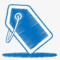 BluetagIconpng免抠素材_88icon https://88icon.com tag blue