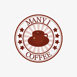 冬天咖啡饮品咖啡厅门店门头招牌logo图标标签图标