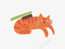 猫卡通动物色彩png免抠素材_88icon https://88icon.com 猫 卡通 动物 色彩