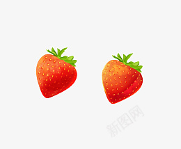 手绘草莓商业插画图psd免抠素材_88icon https://88icon.com 手绘 商业插画 草莓 食物 水果