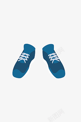 男生球鞋蓝色鞋子运动风中性ai免抠素材_88icon https://88icon.com 球鞋 蓝色鞋子 一双鞋子 礼物