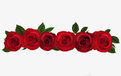 红色玫瑰花素材元素素材