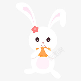 中秋节满月玉兔白色兔子吃月饼手绘中秋png免抠素材_88icon https://88icon.com 中秋节 中秋 兔子 卡通 可爱 实物 手绘 插画 月饼 满月 玉兔 白兔 白色 红花 节日