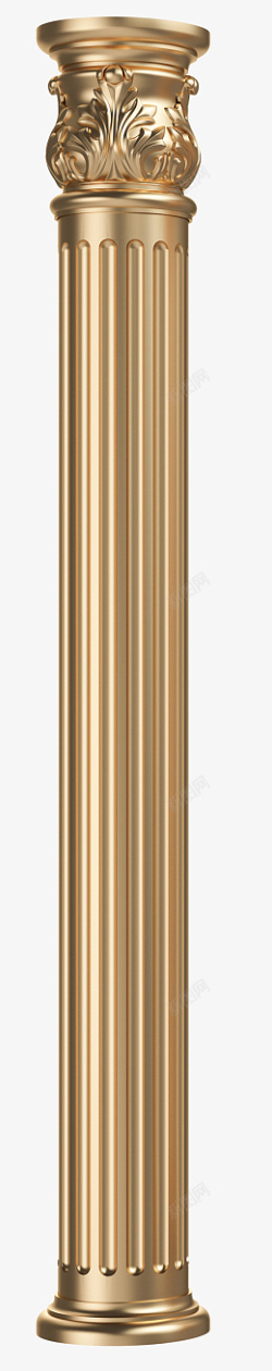 柱子金色大柱子素材