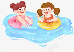 泳池玩耍儿童夏天png免抠素材_88icon https://88icon.com 泳池 玩耍 儿童 夏天