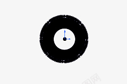 时间表盘设计psd免抠素材_88icon https://88icon.com 黑色 时间 时间表盘 表图标设计