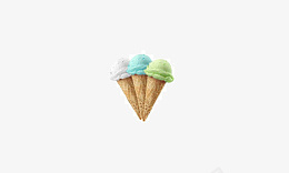 冰淇淋矢量图意天脆冰淇淋图标
