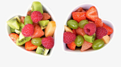 水果草莓猕猴桃水果拼盘爱心素材