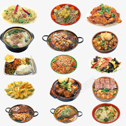 三鲜豆腐各种中餐菜品高清图片