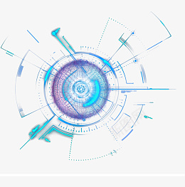 立体科技光光球元素图标图标