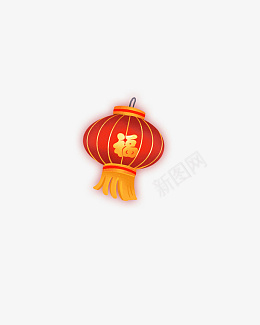 春节红灯笼福png免抠素材_88icon https://88icon.com 灯笼 福字 春节 红灯笼