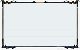 游戏提示边框复古低调png免抠素材_88icon https://88icon.com 边框 游戏 金属 免扣 复古