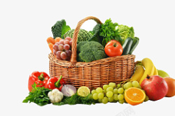 水果蔬菜篮子水果蔬菜篮子高清图片