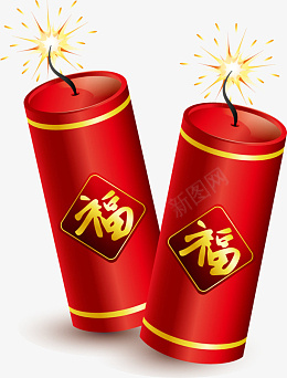 红色爆竹开业新年素材png免抠素材_88icon https://88icon.com 红色 爆竹 开业 新年 素材