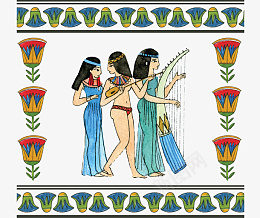 手绘风埃及文化人物ai免抠素材_88icon https://88icon.com 矢量png 埃及 埃及文化 手绘风 埃及壁画 埃及人物