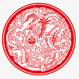 龙图案中国龙剪纸元素ai免抠素材_88icon https://88icon.com 龙 龙图案 中国龙 龙凤 凤凰 风 凤凰图案