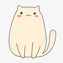 简易手绘猫猫png免抠素材_88icon https://88icon.com 猫 猫咪 手绘 动物 可爱