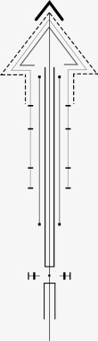 线性线性科技感箭头图标