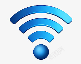 无线网络素材蓝色wifipng免抠素材_88icon https://88icon.com wifi 蓝色 立体 无线网络