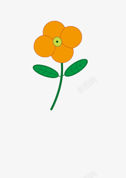 菊花春天可爱素材