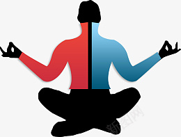 瑜伽高手人物形象psd免抠素材_88icon https://88icon.com 瑜伽 人物形象 修炼 人物