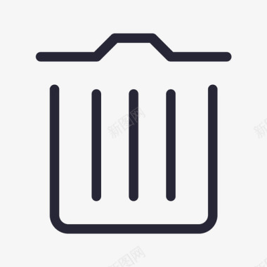 垃圾删除图标删除图标