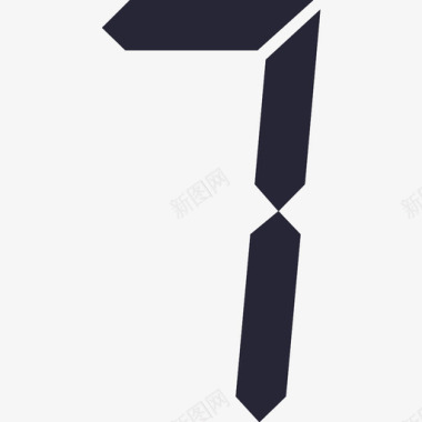 标识logo设计数字7图标