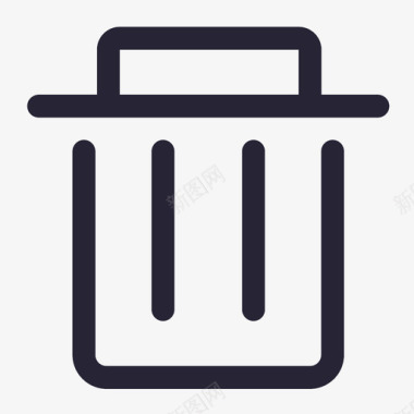 垃圾删除图标删除图标