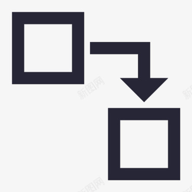 公共交通标识对象图标