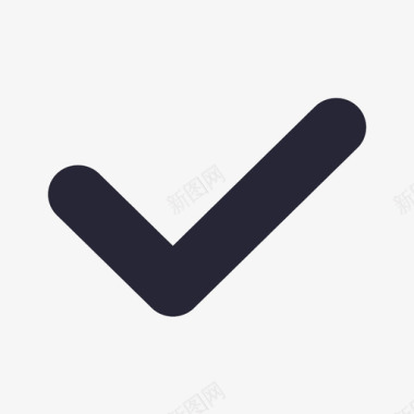 公共交通标识勾勾图标